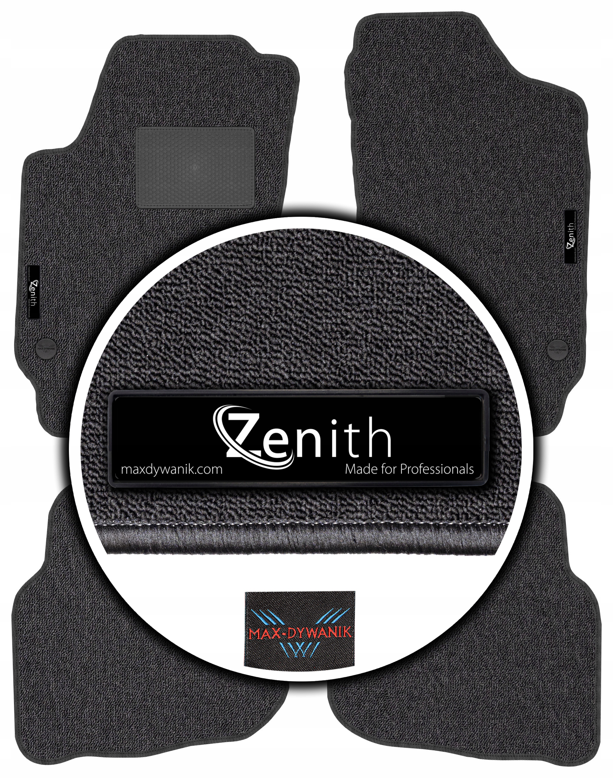 Autokoberce Max-dywanik Zenith pro Seat Ibiza III 2002-2008