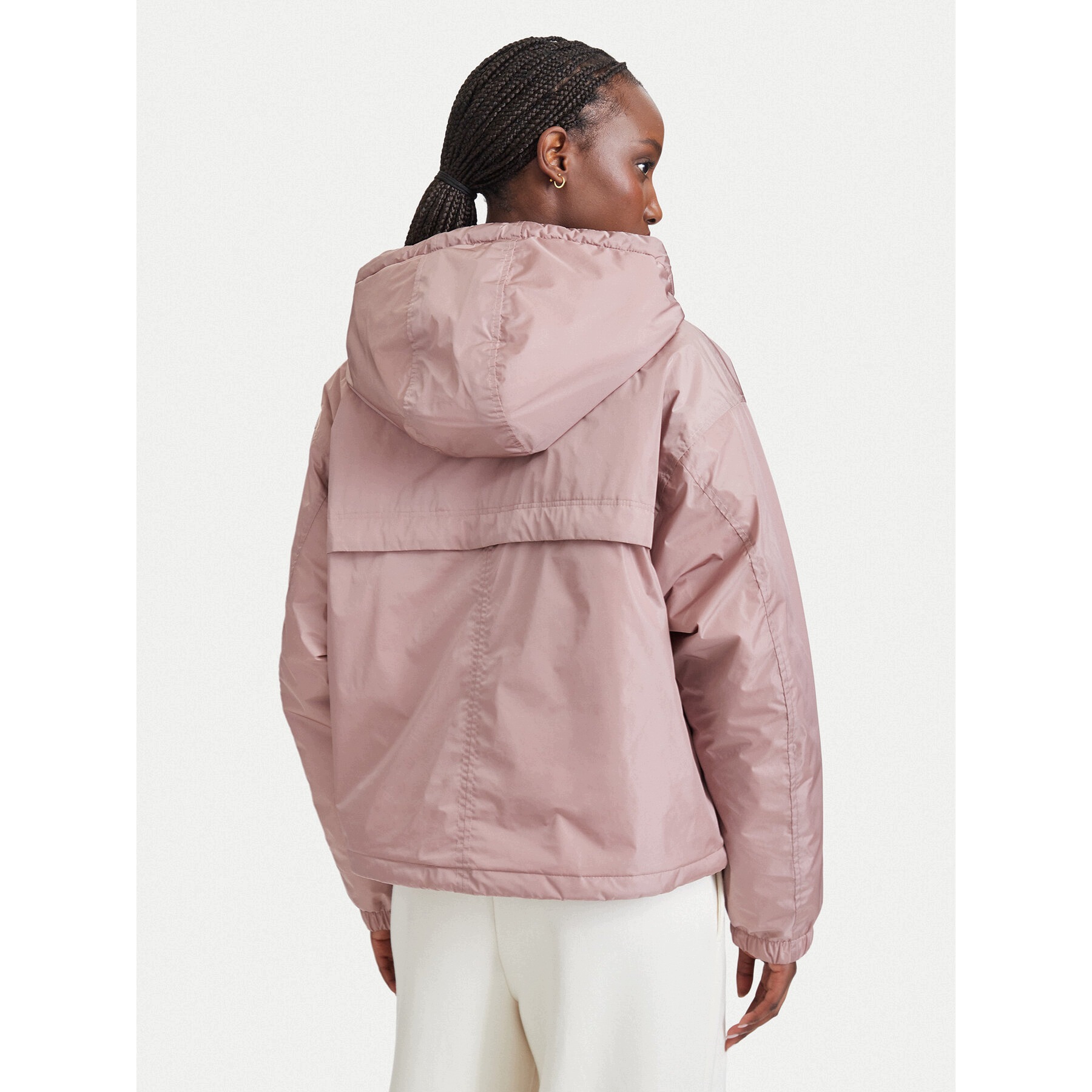 Damskie Kurtka anorak NP0A8AHAP241 różowy