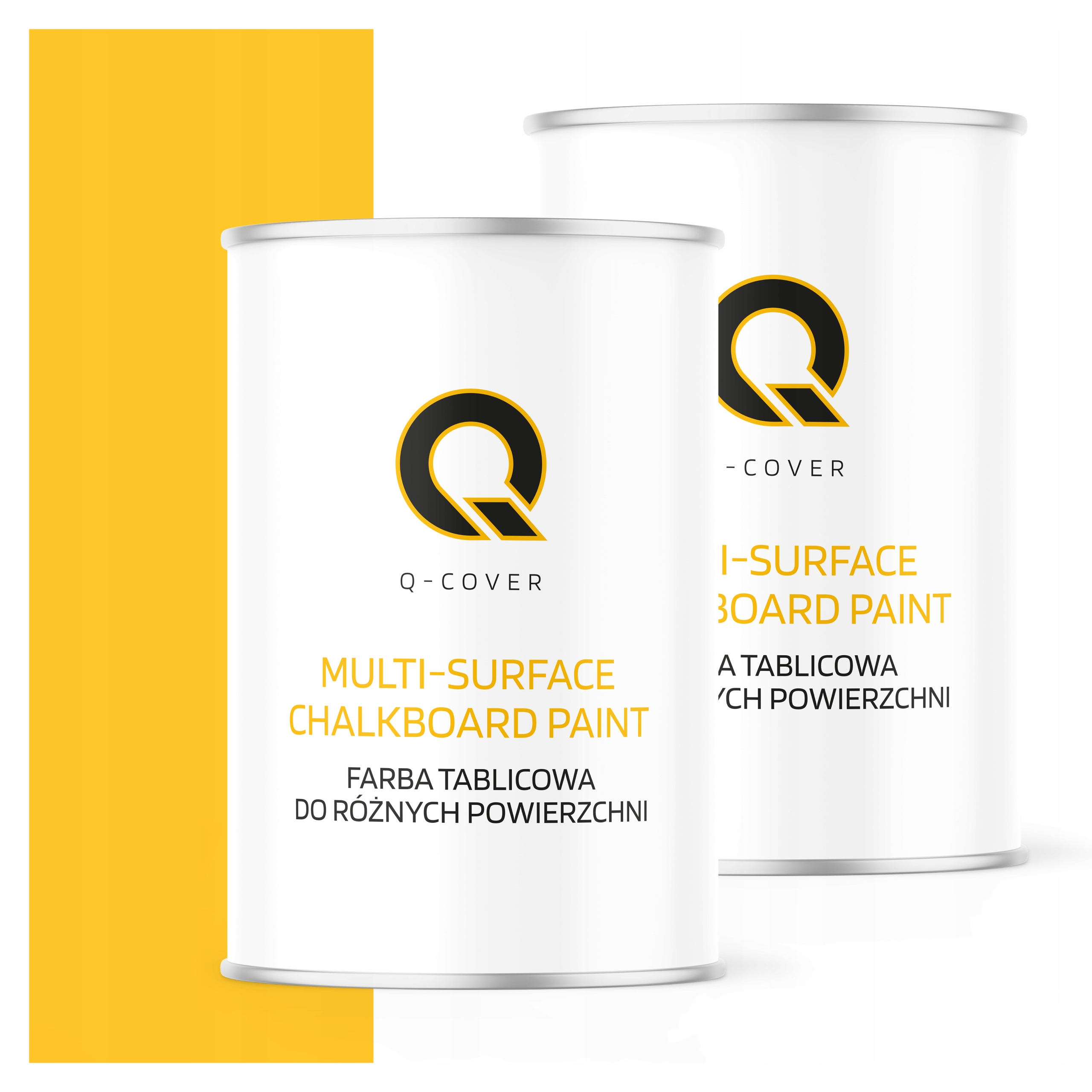 Dekoratívna tabuľová farba Dobre kryjúca 1L Žltá výstražná RAL1023