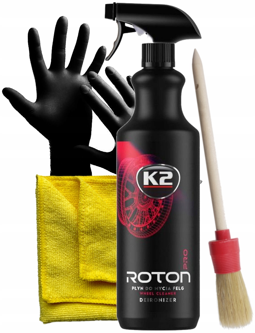 

K2 Roton Pro 1L Płyn Żel do Mycia Felg Krwawy