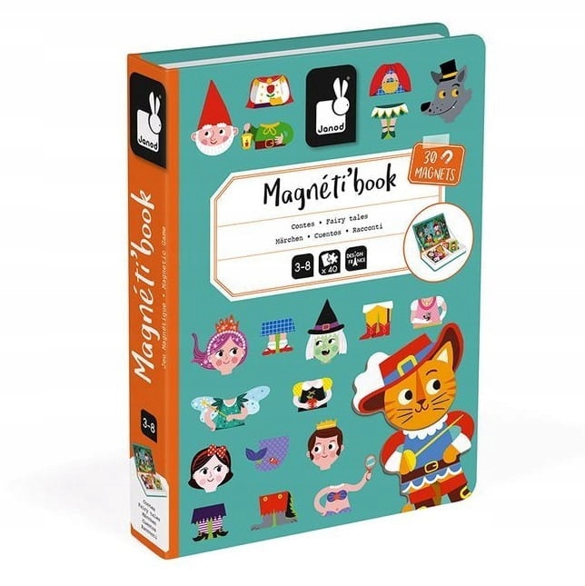 

Magnetyczna układanka Magnetibook Świat Baśni