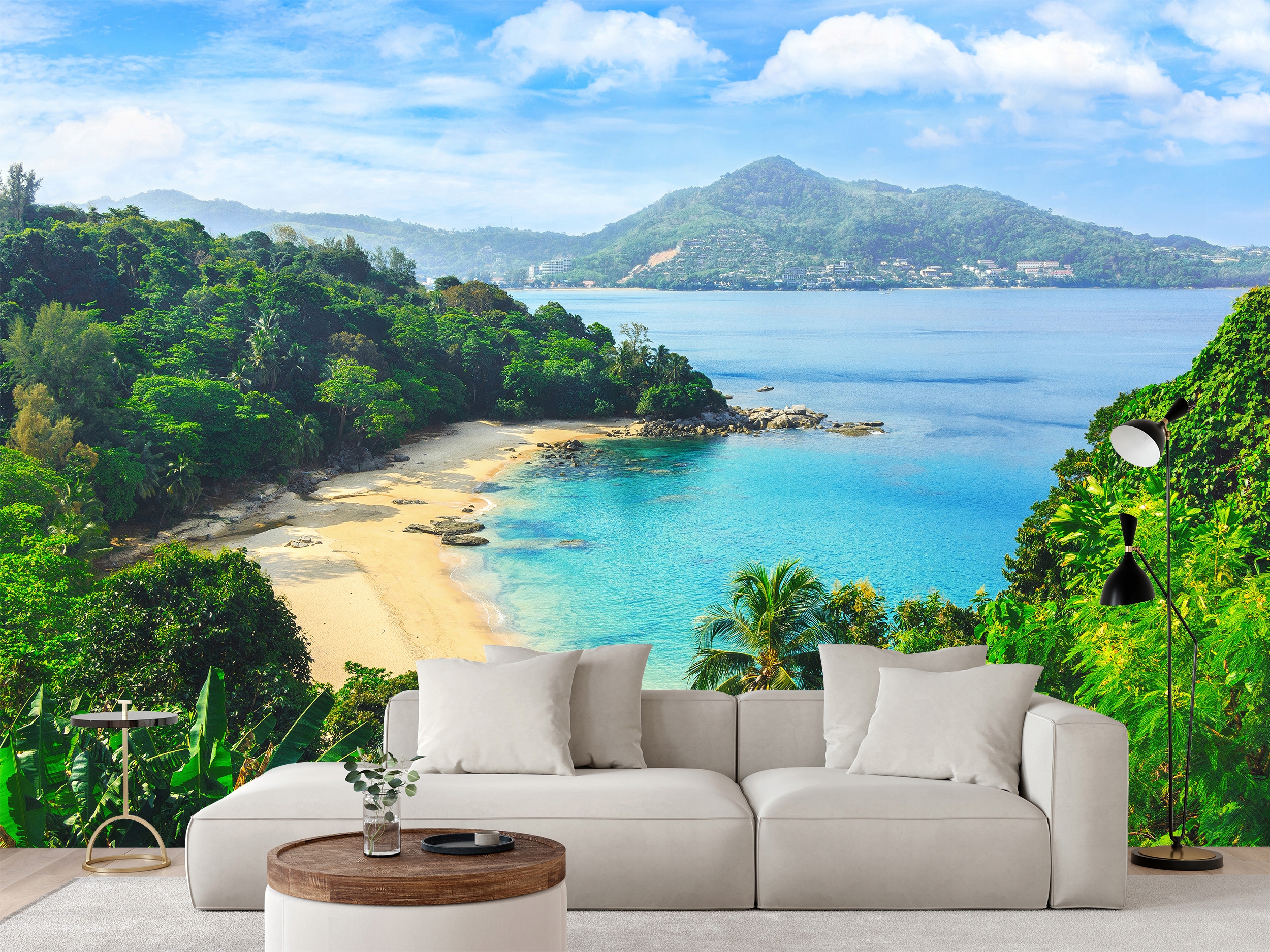 Fototapeta Tropiklana Pláž Záliv Phuket Thajsko 520 x 318 cm