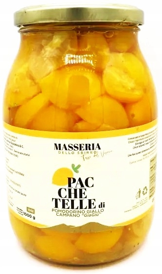 Levně Žluté Rajčata Pod Vesuvem 1000 g Masseria D. Sbirro