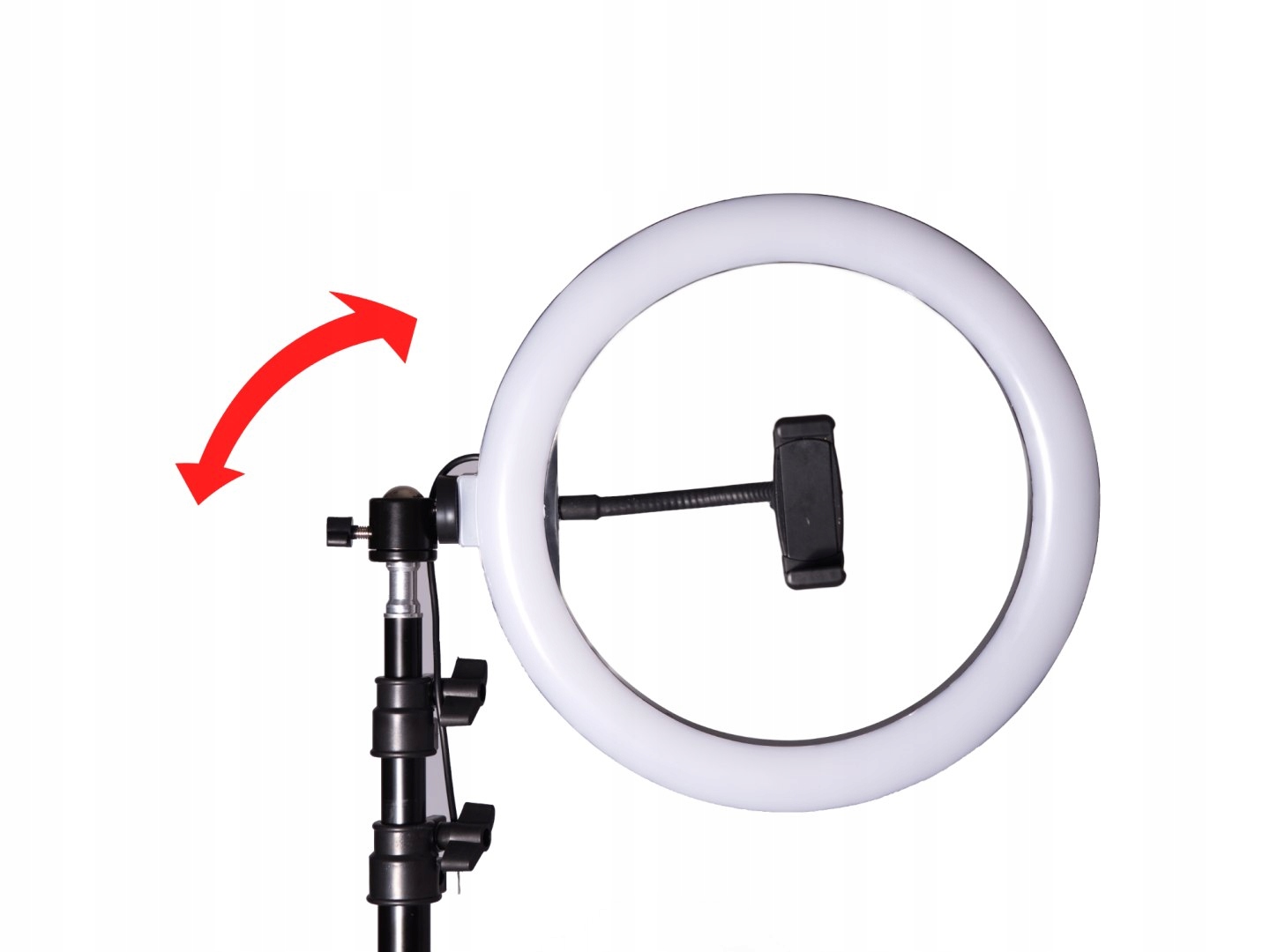 LAMPA PIERŚCIENIOWA 60W RING LED SELFIE MAKIJAŻ Model KX6824