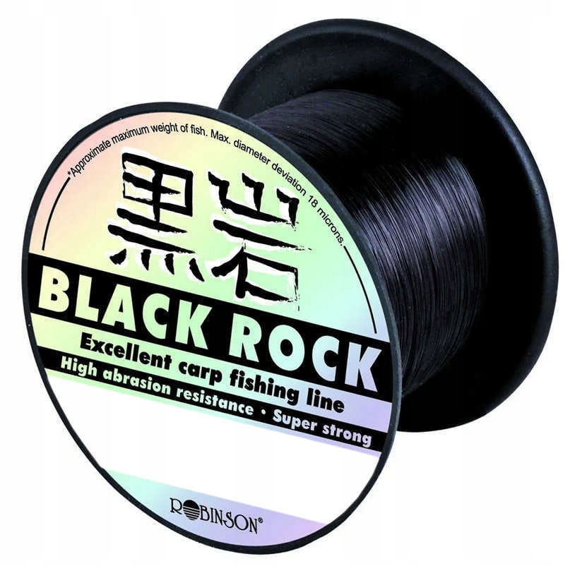 Żyłka Robinson Black Rock 0,33MM 600M 20KG