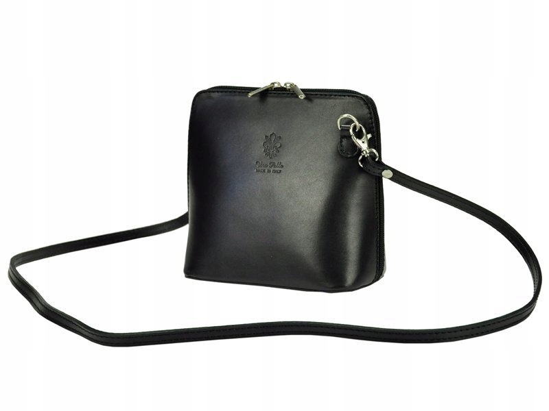 Skórzana mała damska listonoszka Barberinis Materiał dominujący skóra naturalna