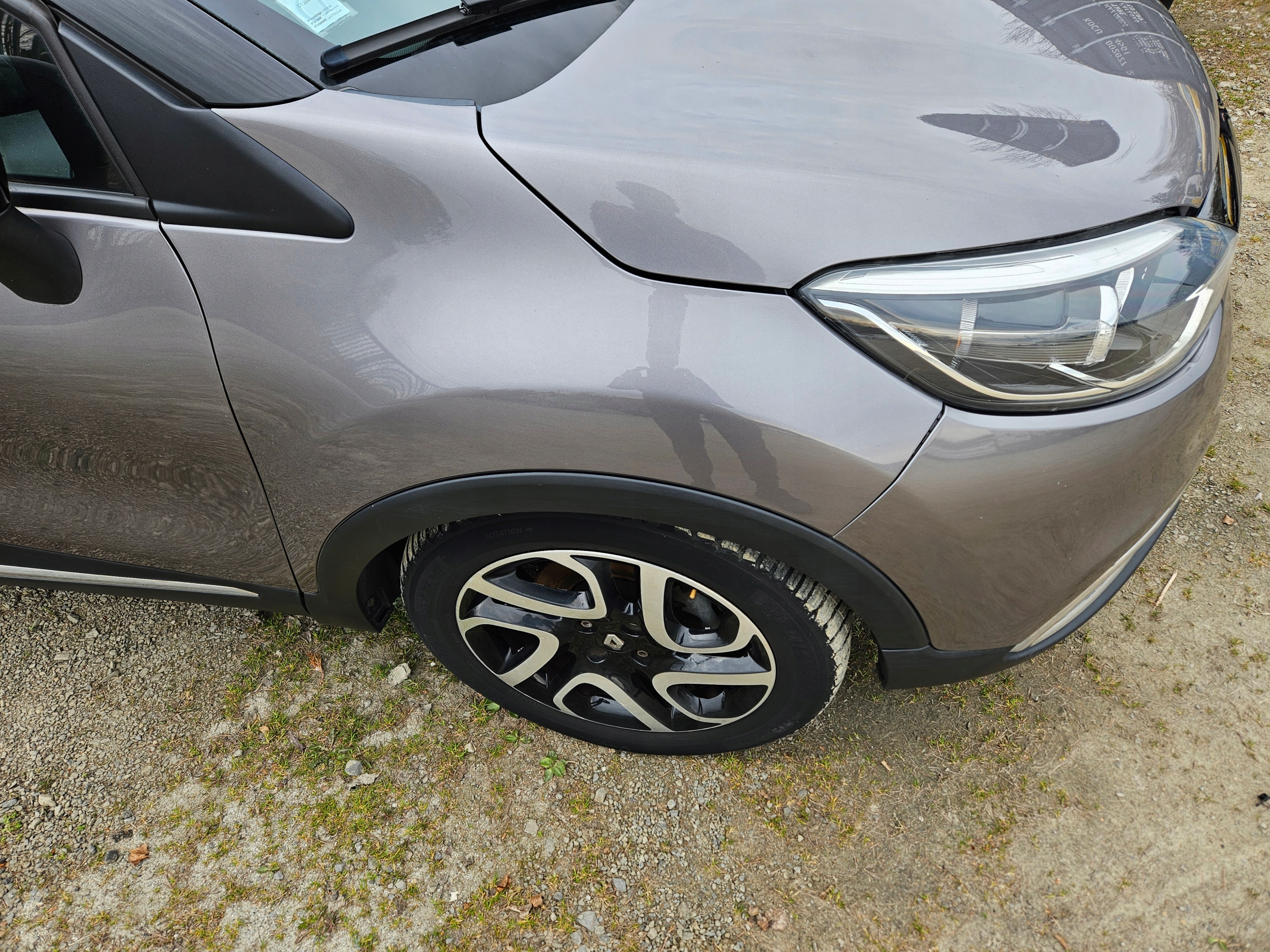 bumper bonnet fender support panel for radiators lights RENAULT CAPTUR and 2013- BIXNK