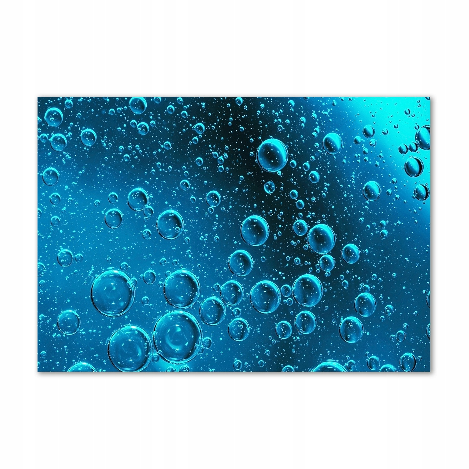 

Foto obraz szkło akryl Bąble pod wodą 100x70 cm