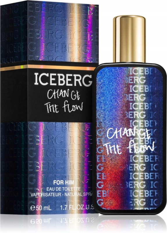 Iceberg Change the Flow woda toaletowa 100 ml EDT Na Prezent Zafoliowany