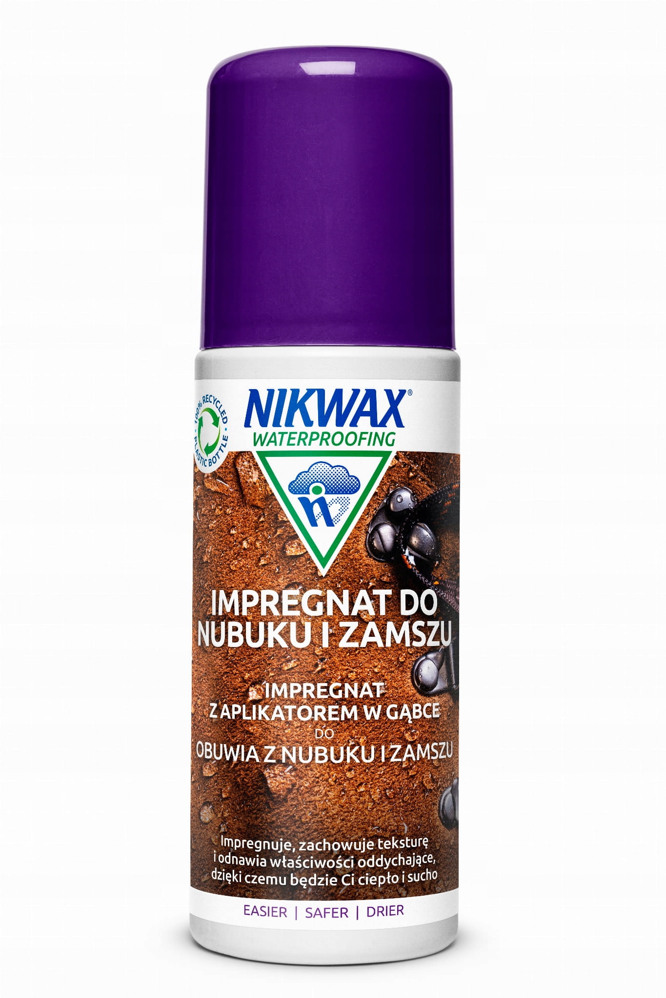Impregnat do obuwia Nikwax nubuk i zamsz 125ml (gąbka)