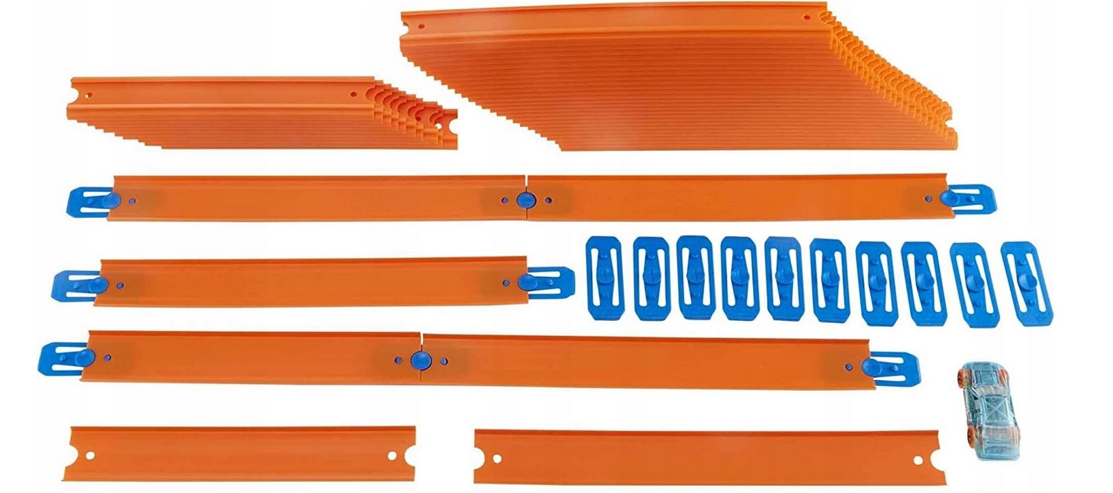 

Hot Wheels FTL69 Tory proste 12m łączniki auto