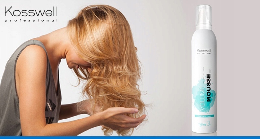 Pianka do włosów dodająca objętości podnosząca od nasady Kosswell Volume Linia dfine