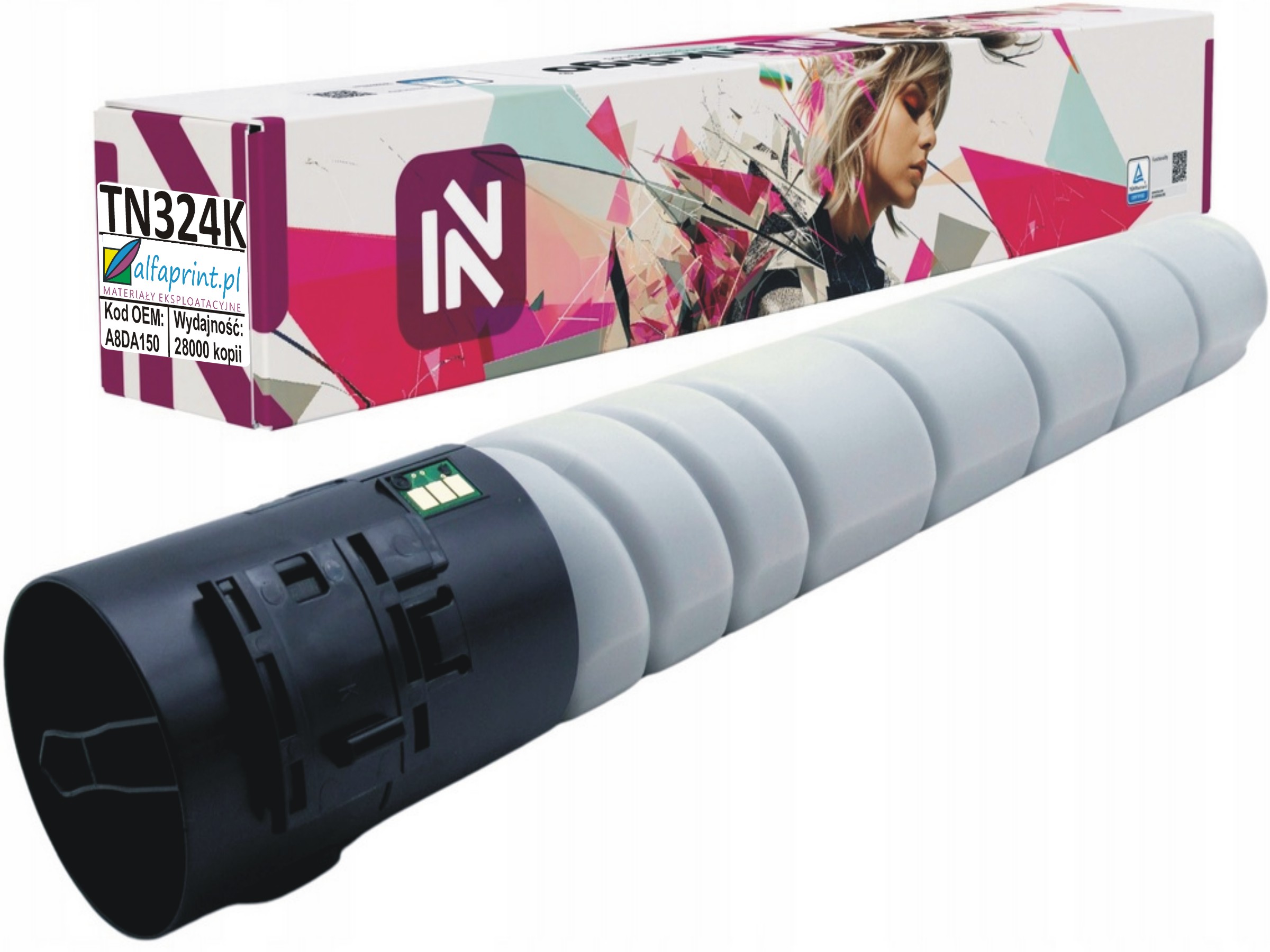 TN-324 TN-512 Černý toner pro Konica Minolta Bizhub C258, C308, C368