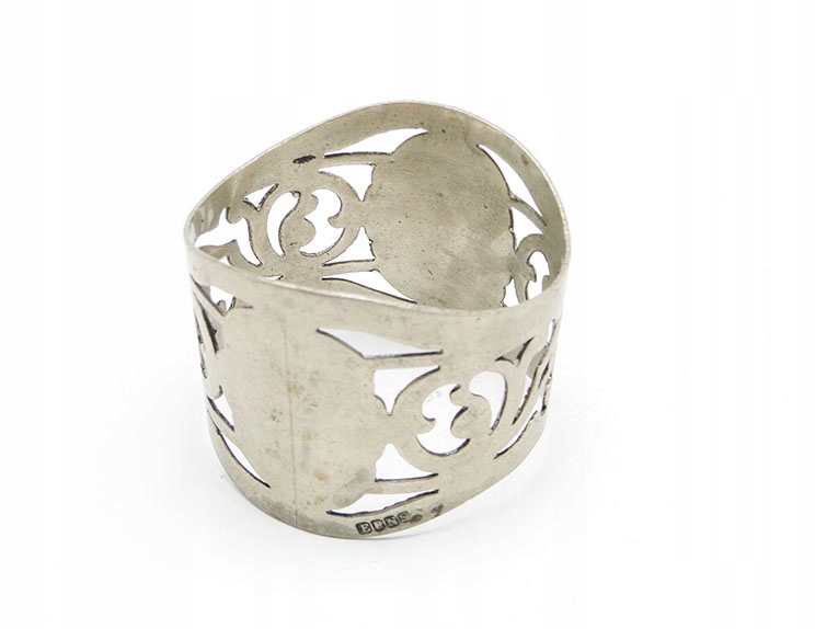 D4A ART DECO ażurowy serwetnik międzywojenny Marka inna