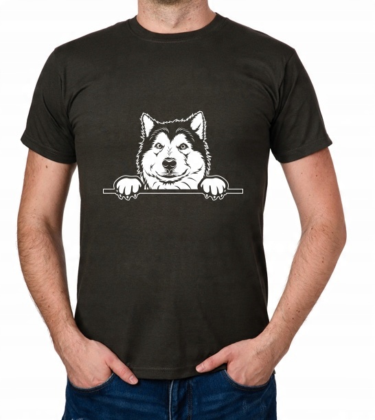 

koszulka Alaskan Malamute Pies Dog Piesek prezent