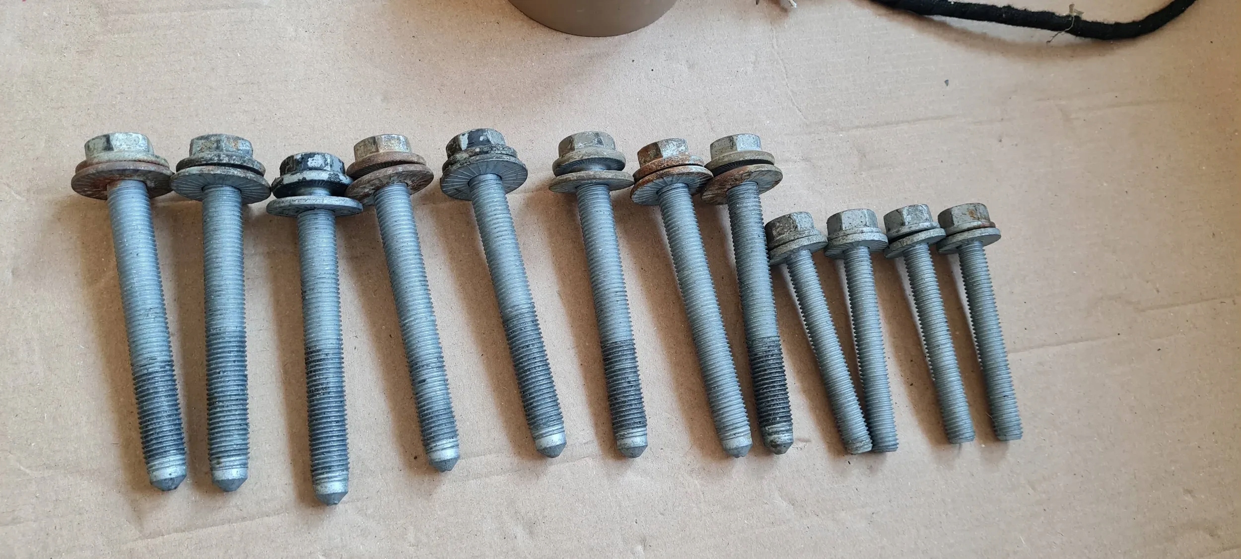 A6 C7 LIFT screws springing front axle beam SANEK siders A7 4G