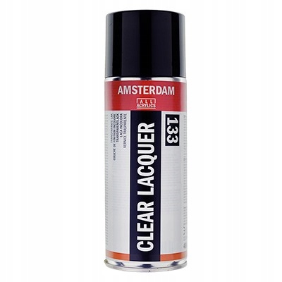 133 Transparentní, lesklý lak Talens Amsterdam 400 ml