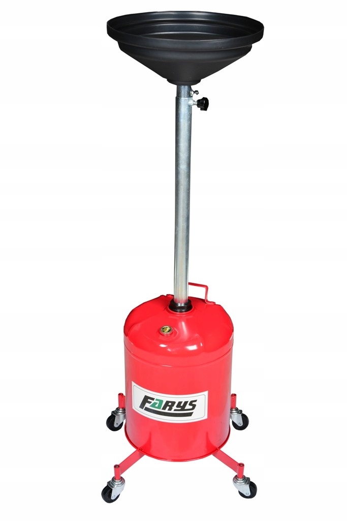 ZLEWARKA DO OLEJOW PLYNOW NA KOLKACH METALOWA 19L