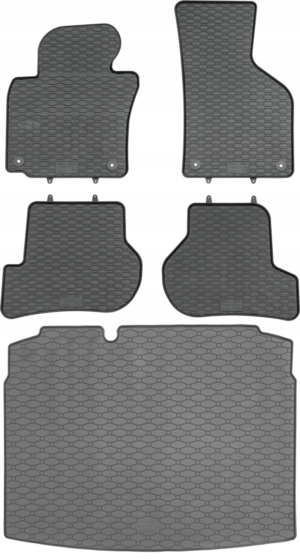 Volkswagen Golf VI Hb 2008-2012 Koberce rohož do auta
