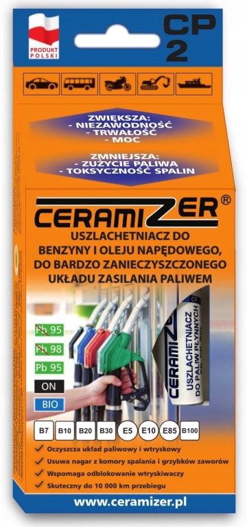 

Uszlachetniacz Do Paliwa/benzyny Ceramizer CP2 6ML