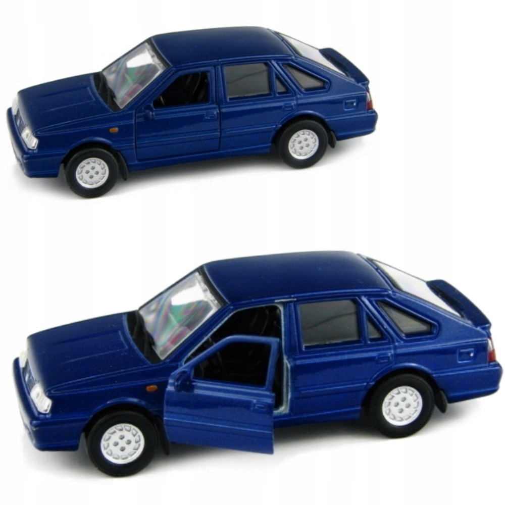 POLONEZ CARO PLUS MODEL METAL WELLY 1:34 NIEBIESKI