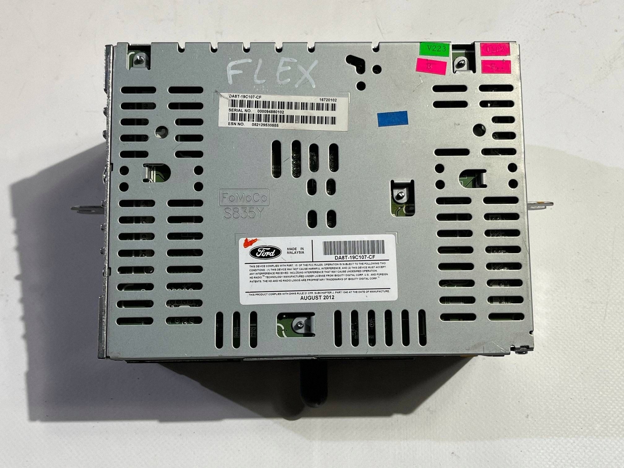 Radio odbiornik control unit module radia changer Ford Flex 2013r