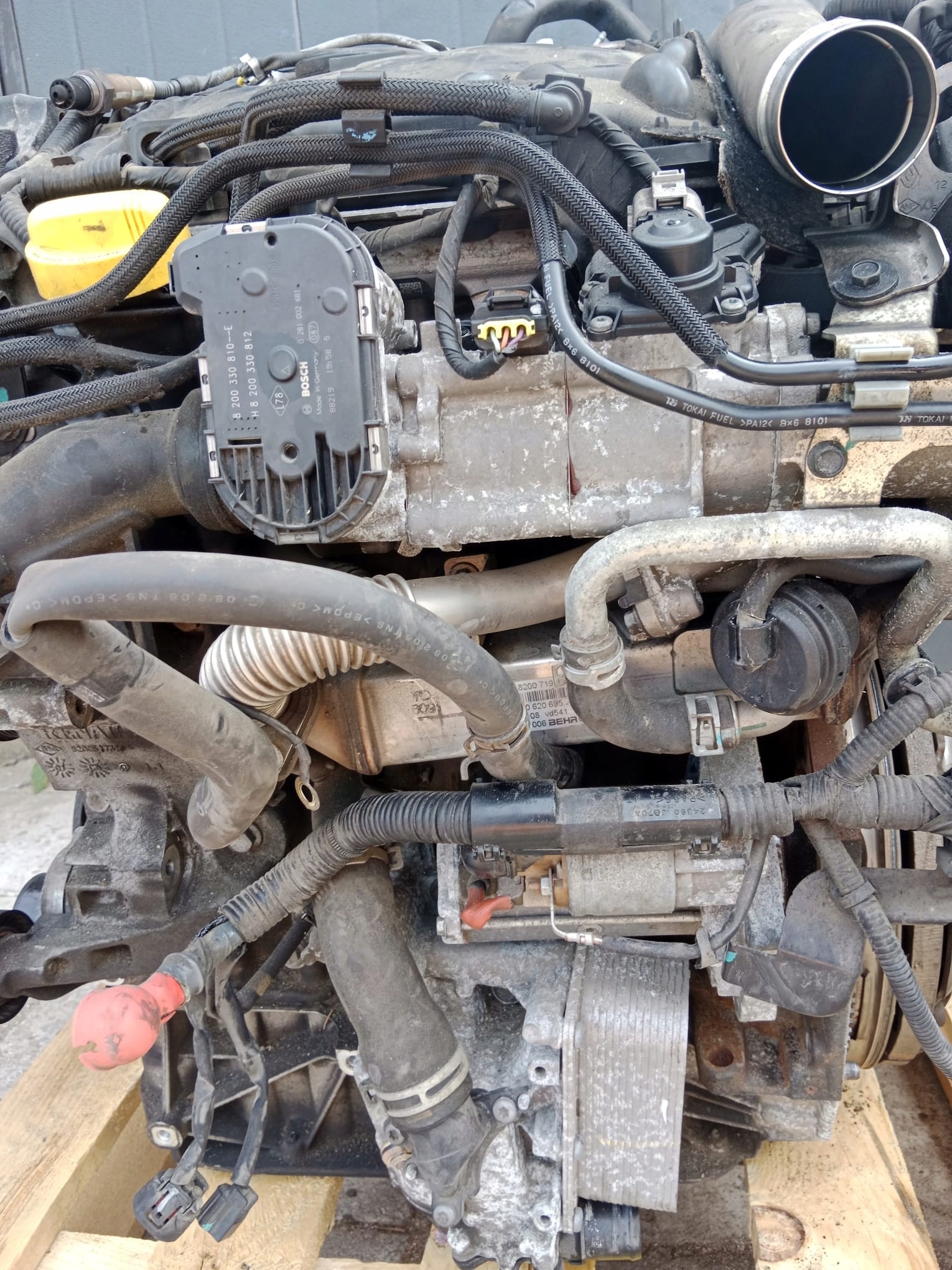 двигатель комплектный renault KOLEOS 2.0 M9RG832 Bosch