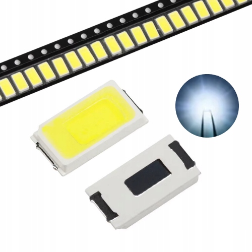 Dioda LED SMD 5730 White Biała 50 szt.