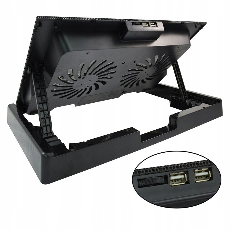PODSTAWKA-PODKŁADKA CHŁODZĄCA POD LAPTOP-A 15-17" PODKLADKA POD LAPTOPA USB EAN (GTIN) 5901812992024