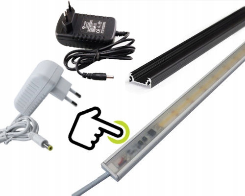 

Lampa podszafkowa Led Cob Linia Światła 50cm Dotyk