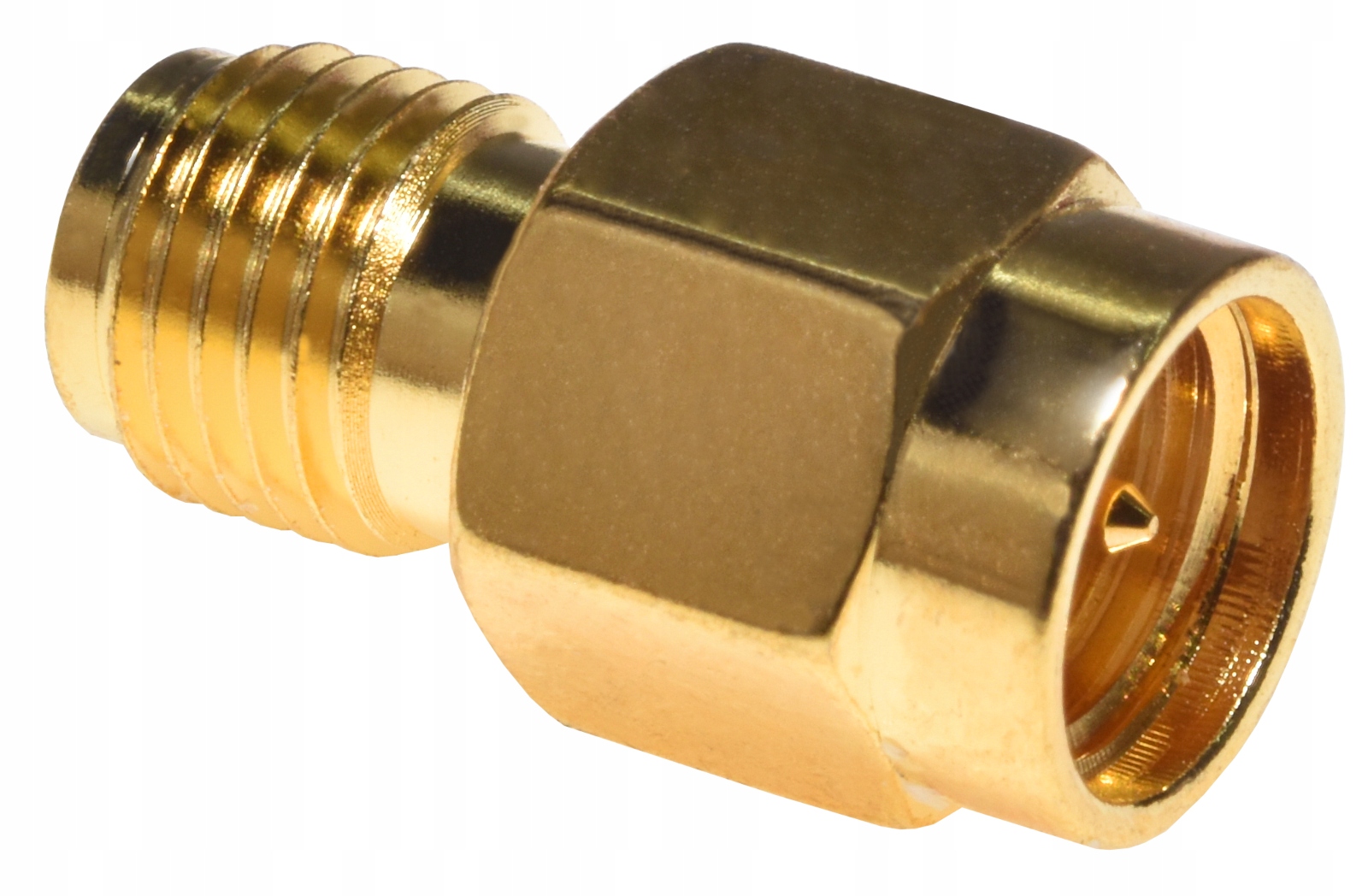 Adapter przejście RPSMA gniazdo - SMA wtyk