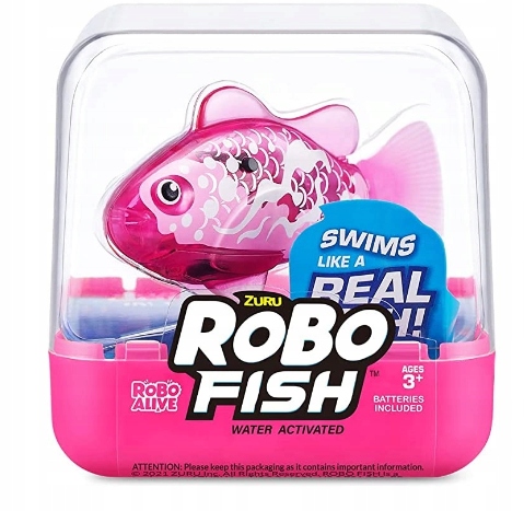 ROBO FISH Pływająca Ryba robot pływa jak prawdziwa rybka zmienia kolor