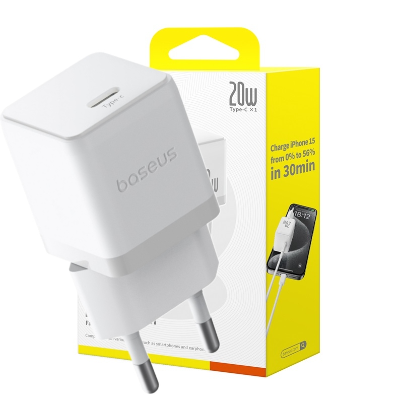 Ładowarka sieciowa Baseus Palm P10111602213-00 szybka 20W Usb-c Pd 3.0