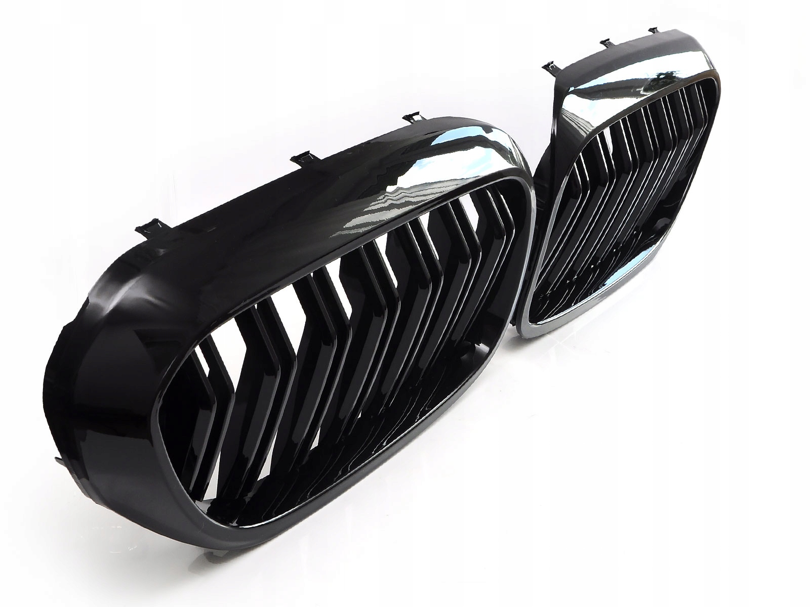 

Grill nerki Bmw G30 G31 M5 M Pakiet czarny Połysk