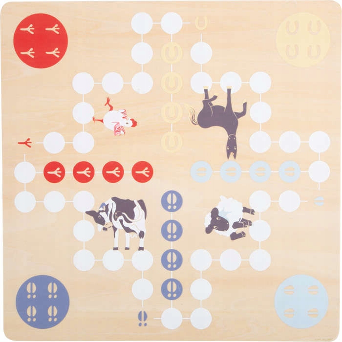 ZESTAW DREWNIANE GRY PLANSZOWE 4W1 CHIŃCZYK Maksymalna liczba graczy 4