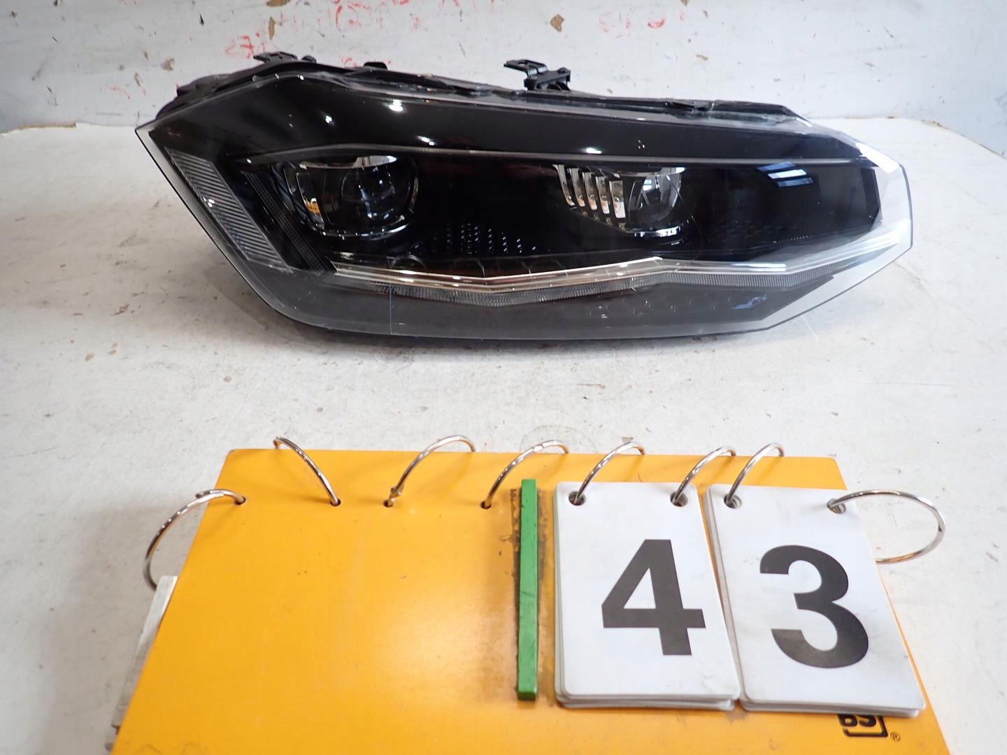 light front front right VW POLO VI 2017- FULL LED 2GA941036B