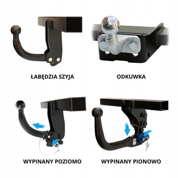 HAK HOLOWNICZY + 13 PIN HYUNDAI ACCENT 1994-1999 Numer katalogowy producenta J 48