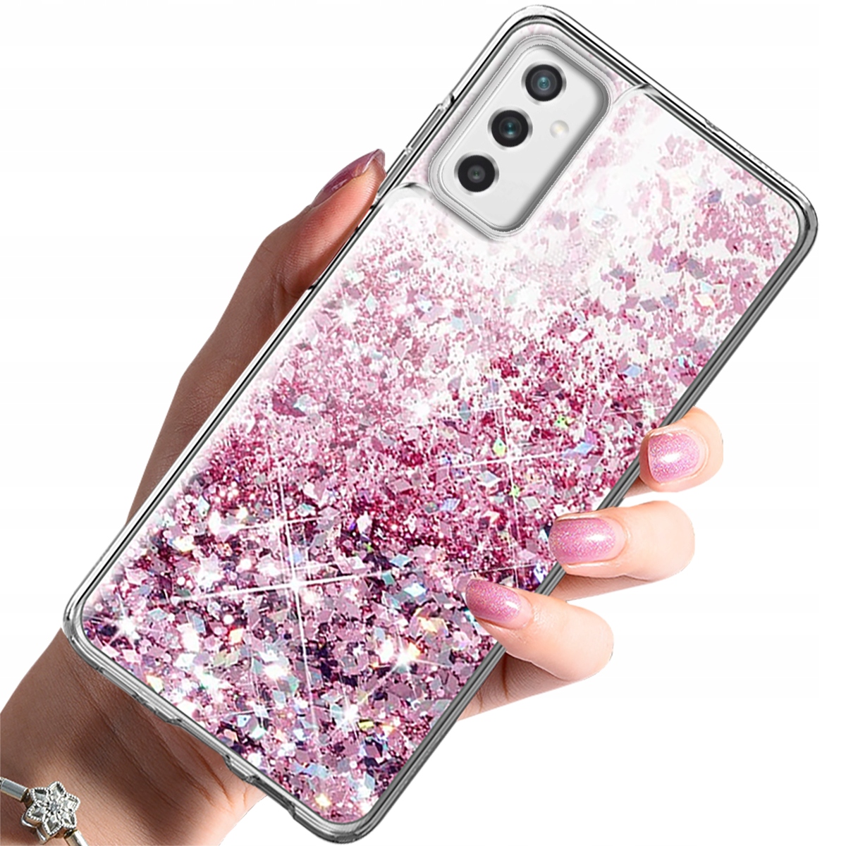 

Etui Case Brokat Szkło do Samsung Galaxy M52 5G