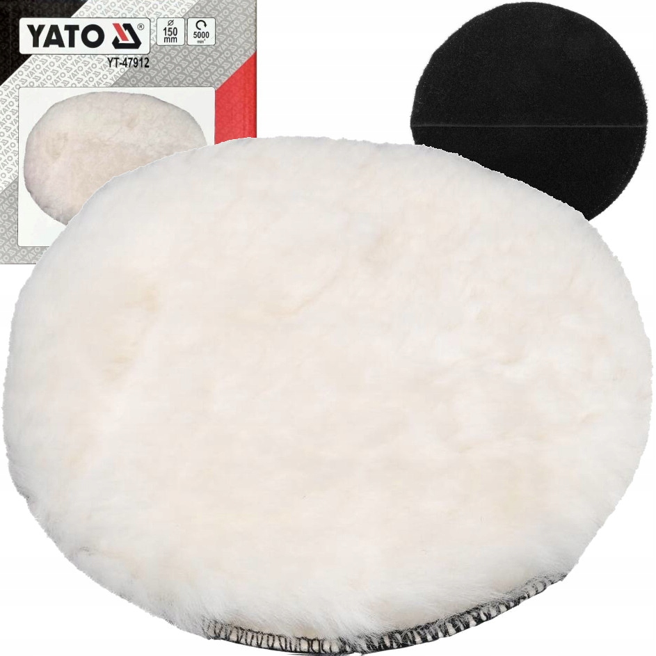 Yato Futro Polerskie Nakładka Na Rzep Do Polerowania 150mm
