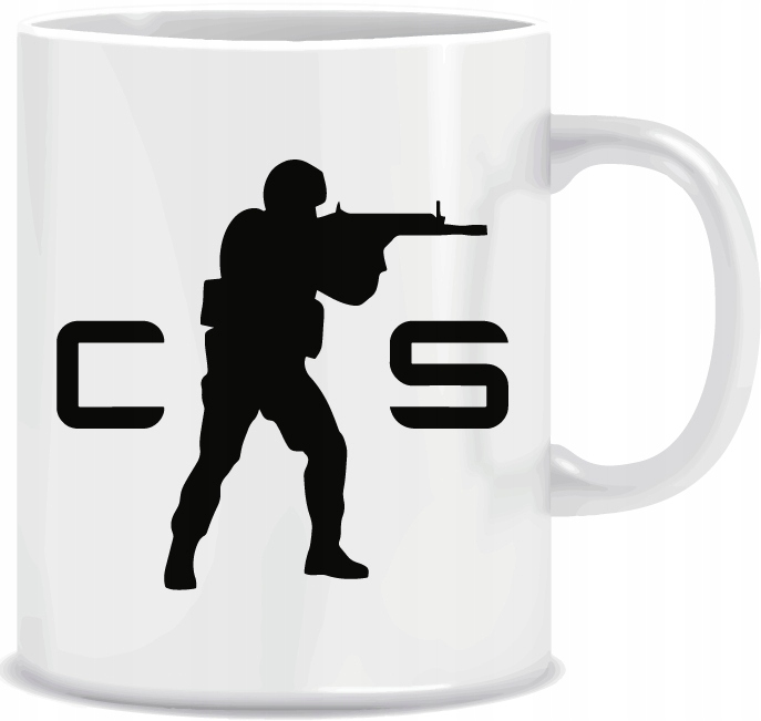 

Kubek Cs Go Counter Strike + Imię Gracza 330 ml