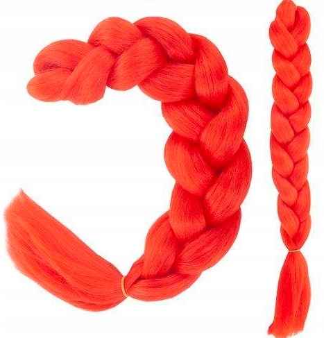 

Włosy Syntetyczne Sztuczne Warkoczyki Warkocz 60CM