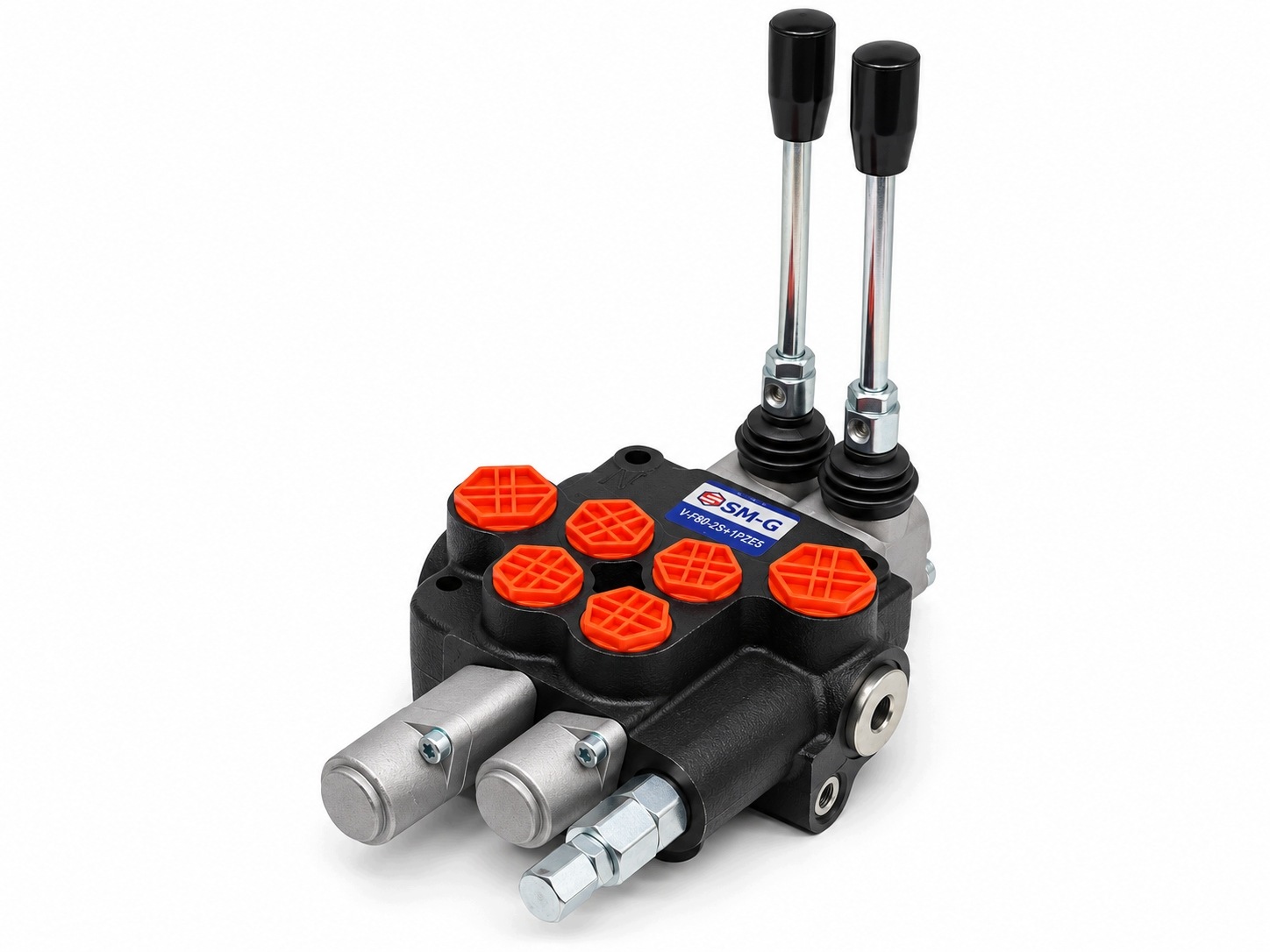 2-SEKČNÍ Hydraulický Rozdělovač S Plovoucí Sekcí 80 L, Zámek Sm-g