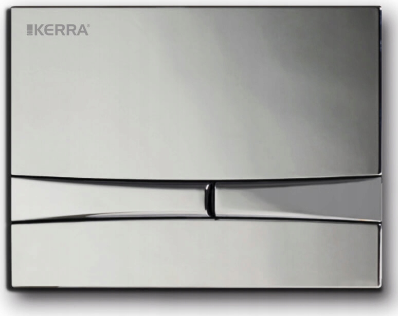 Przycisk spłukujący do WC Kerra chrom