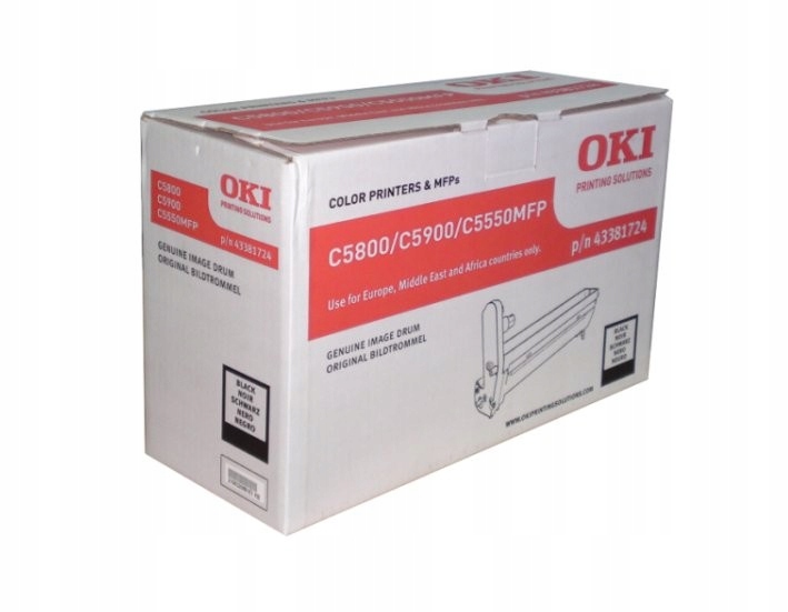 Buben Oki C5800 43381724 K Black Originál C5900 C5550