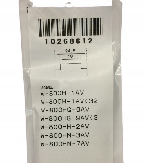 CASIO W-800H PASEK ORYGINAŁ PRODUCENT + TELESKOPY Kolor czarny