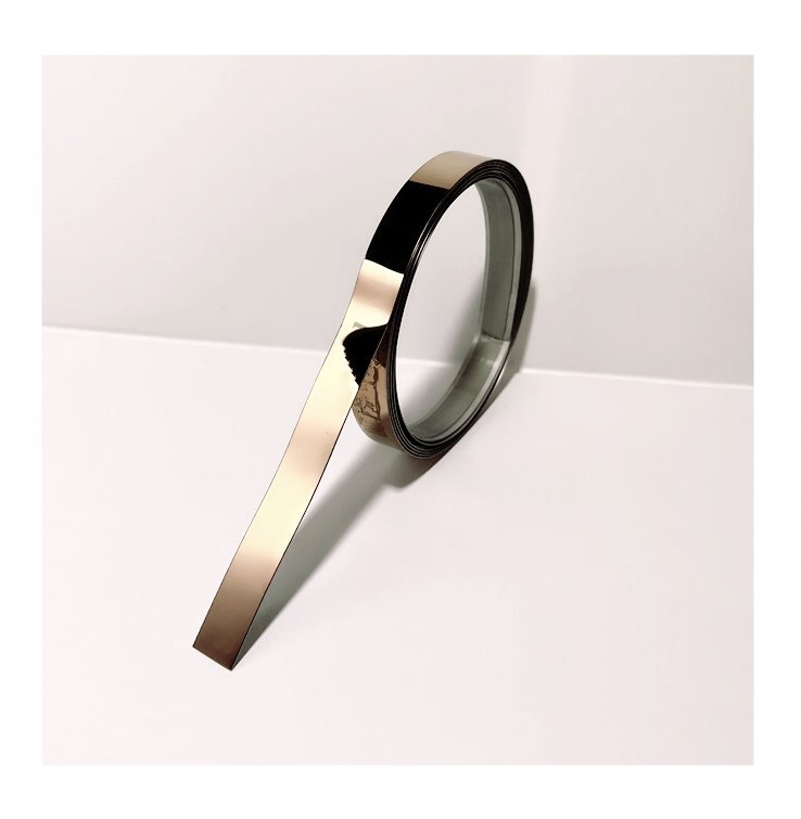 

Złota listwa samoprzylepna metalowa lustro 2,8m