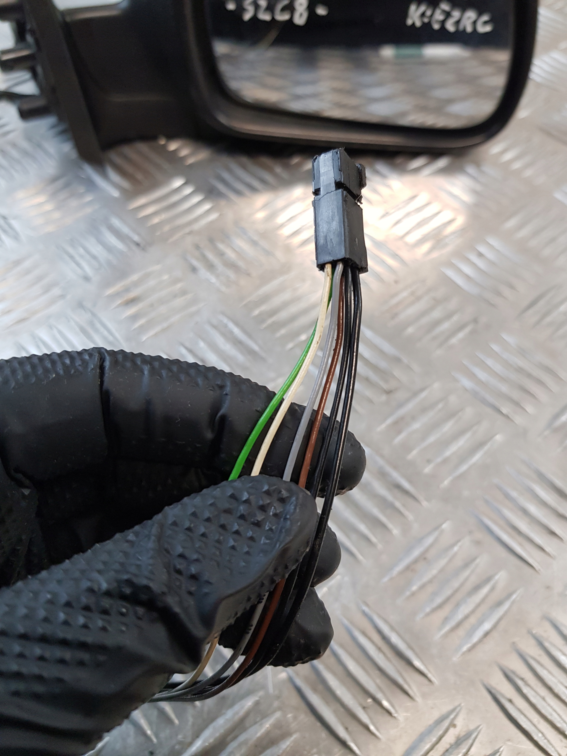 mirror right 6PIN PEUGEOT 307 LIFT K: EZRC