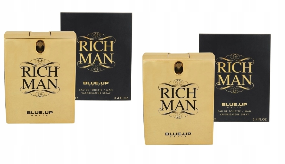 Blue Up Rich Man De Luxe 2x100 ml toaletní voda