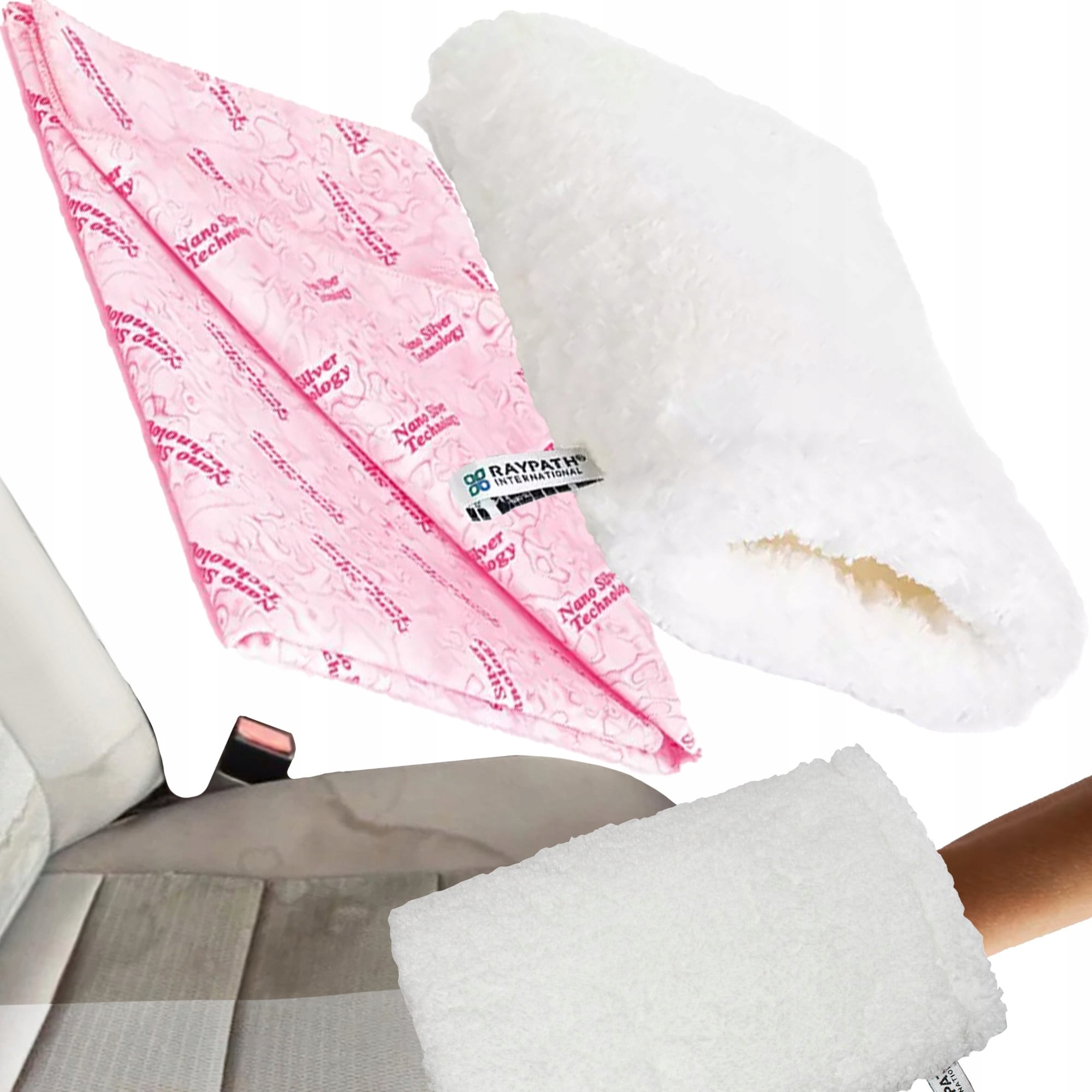 Levně Raypath Sada rukavic Nova Bílá na mokro Roz M Sunbeam Růžová pro pohovky