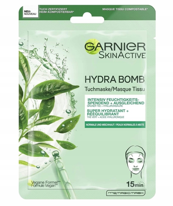 

Garnier Skin Active HydraBomb Maska w płacie 28g